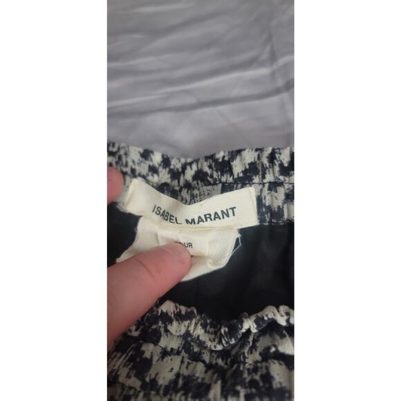 EUC ISABEL MARANT POUR H&M 100% PURE SILK Women's Dress Printed Pants US 2 - Picture 4 of 4